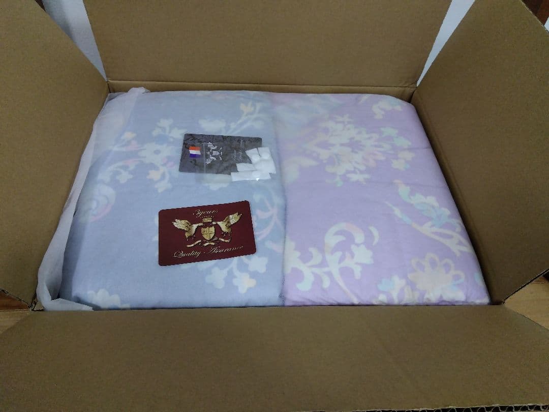 新品　モリリン洗える夏用羽毛肌掛けシングルサイズ2枚