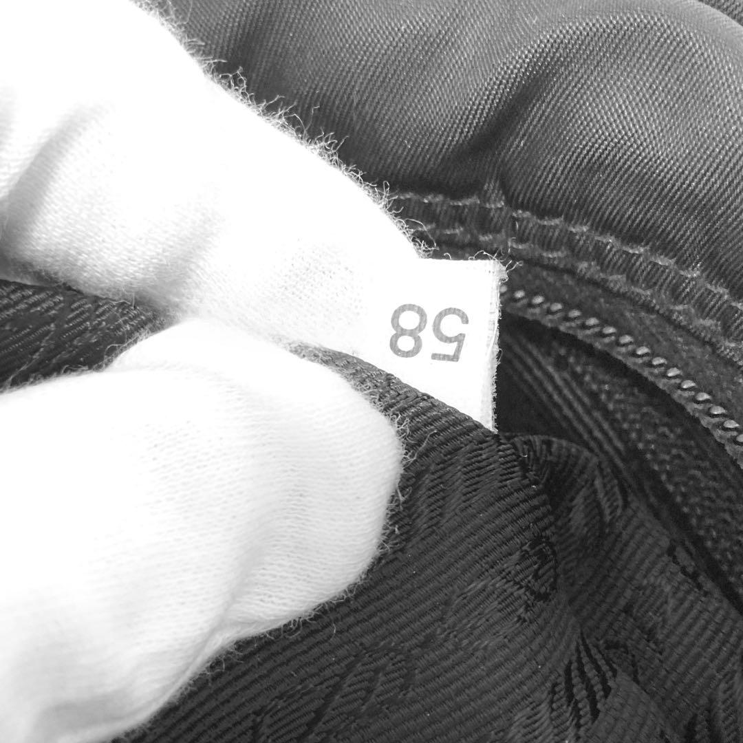 良品　プラダ　PRADA ショルダーバッグ　ナイロン　黒　ブラック　トートバッグ