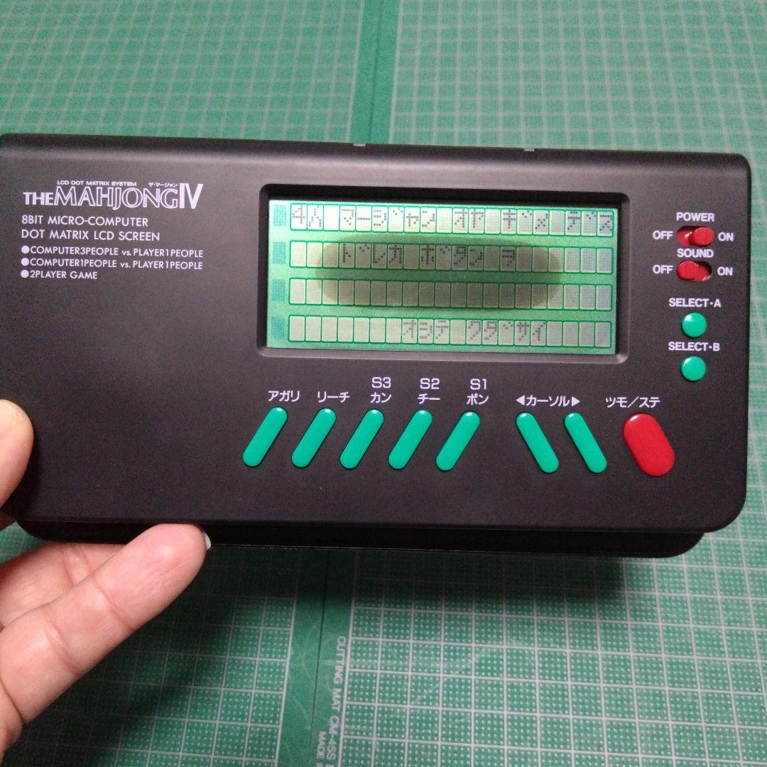 THE MAHJONG Ⅳ バンダイ　ゲームウォッチ　LSIゲーム