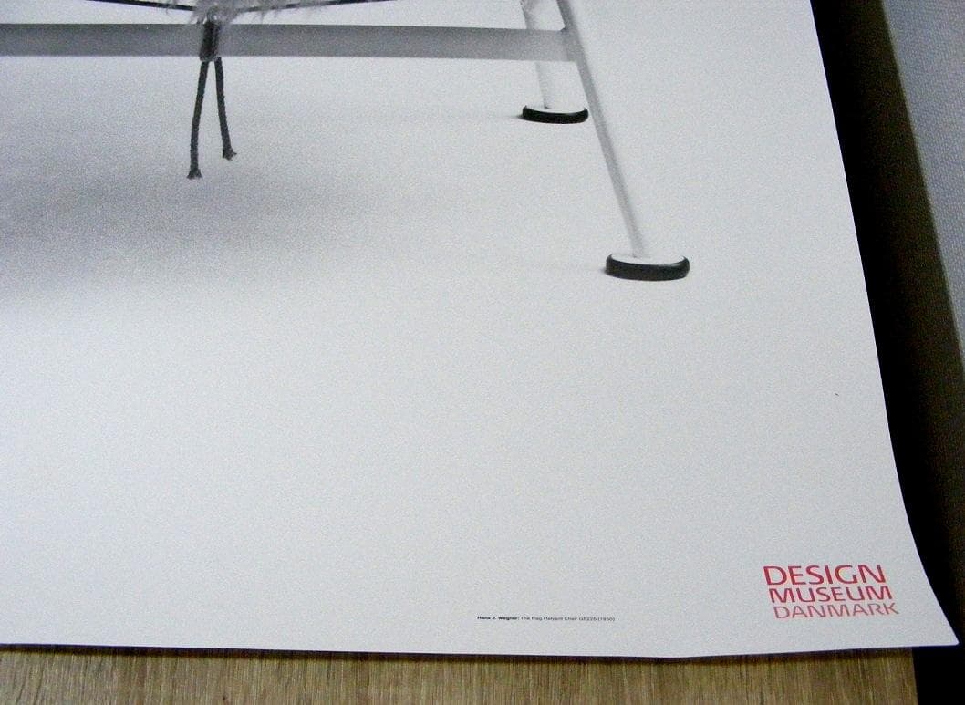 Hans J. Wegner Design Museum 2014年ポスター