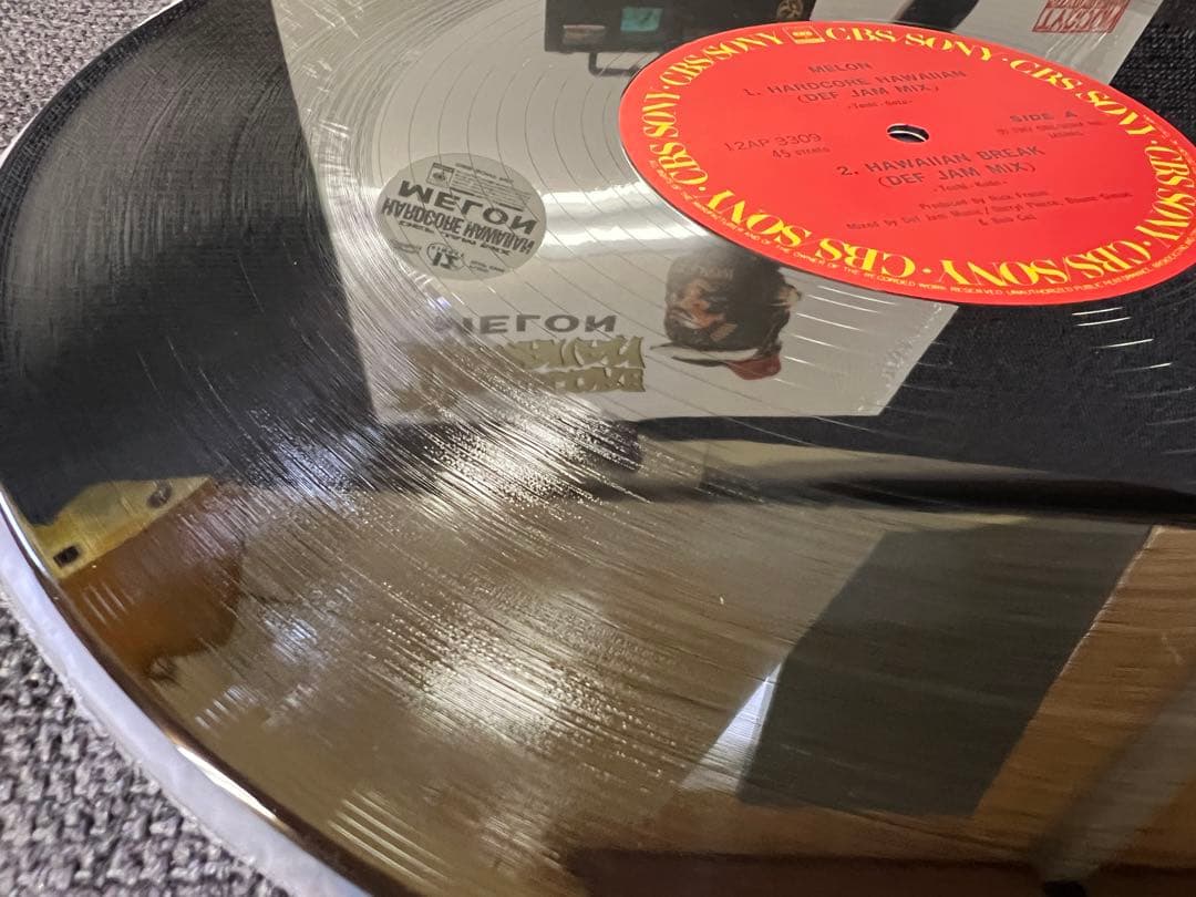 帯付 12AP-3309 MELO 邦楽レコード　美盤 1987年盤 12”