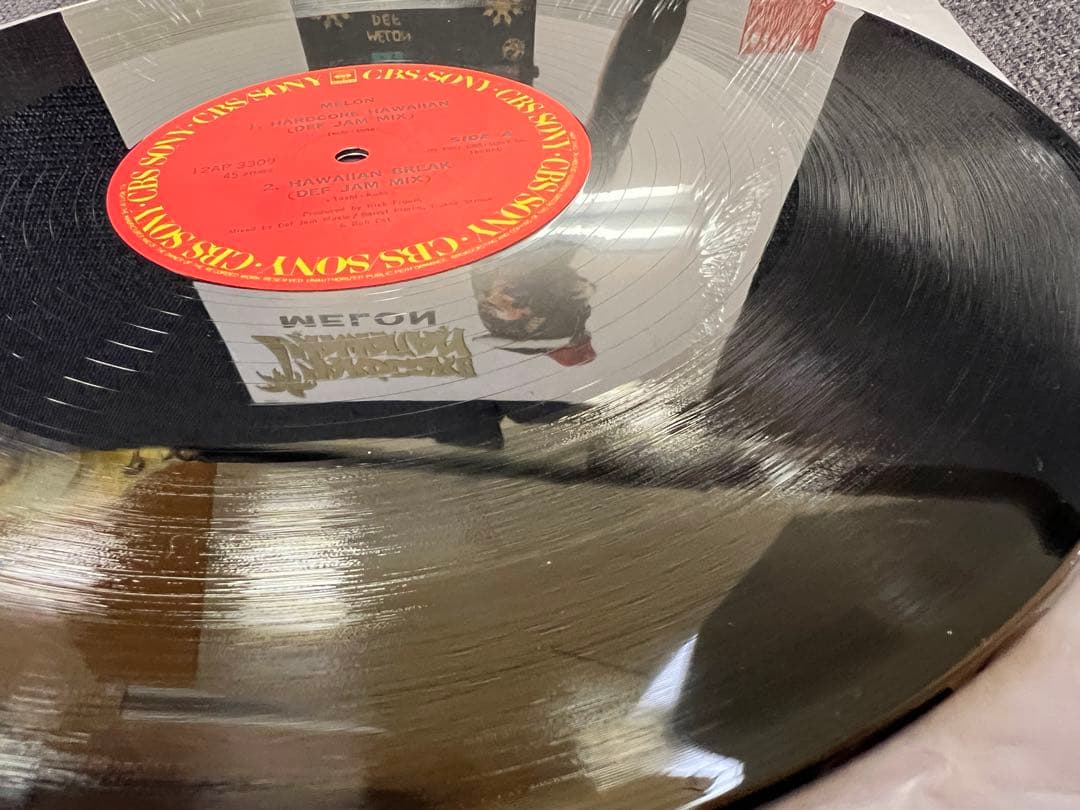帯付 12AP-3309 MELO 邦楽レコード　美盤 1987年盤 12”