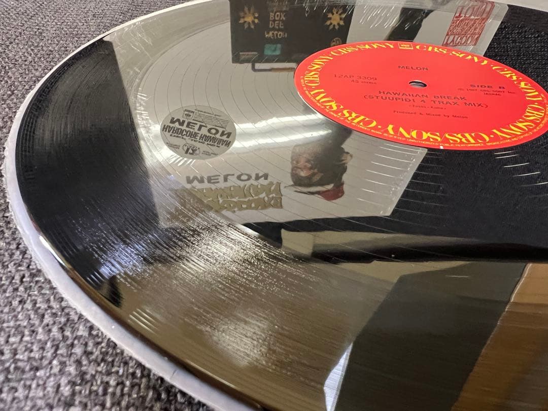 帯付 12AP-3309 MELO 邦楽レコード　美盤 1987年盤 12”