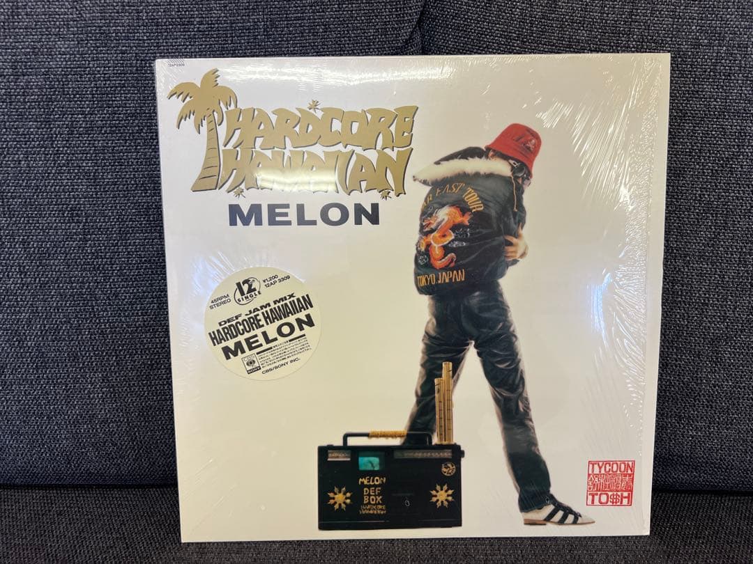 帯付 12AP-3309 MELO 邦楽レコード　美盤 1987年盤 12”