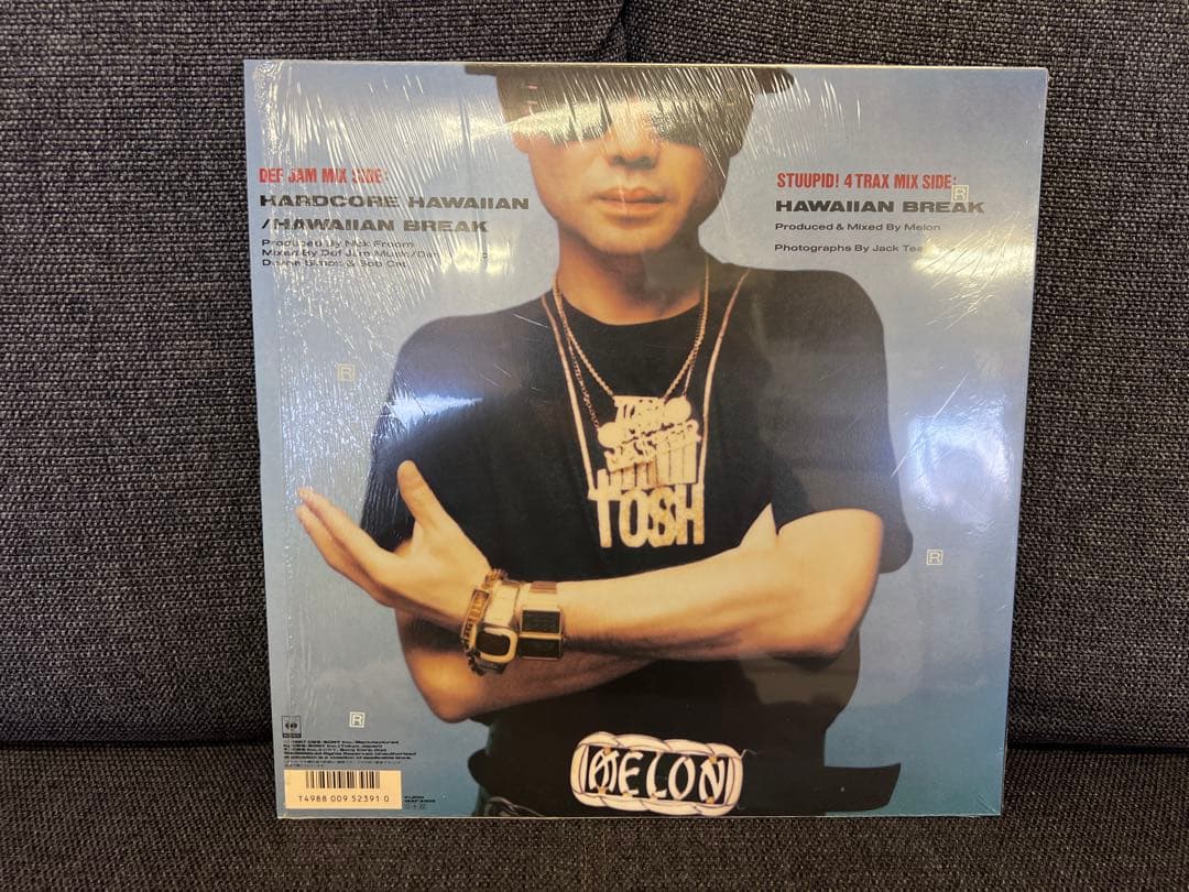 帯付 12AP-3309 MELO 邦楽レコード　美盤 1987年盤 12”