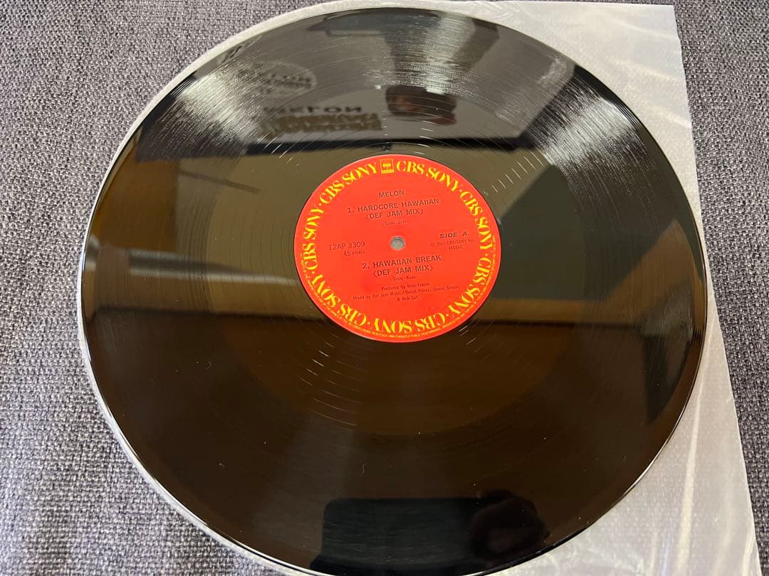 帯付 12AP-3309 MELO 邦楽レコード　美盤 1987年盤 12”