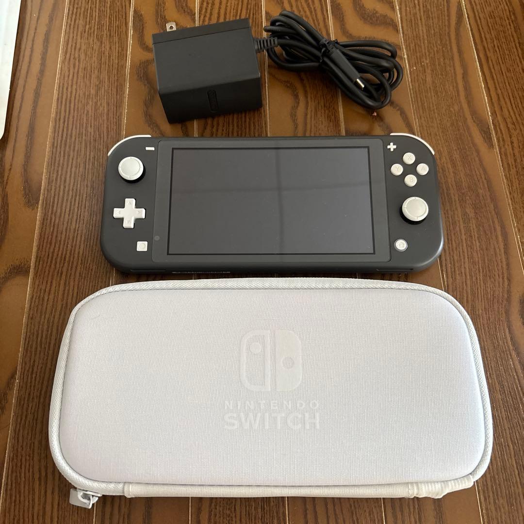 【動作確認済み】Nintendo Switch Lite グレー 本体