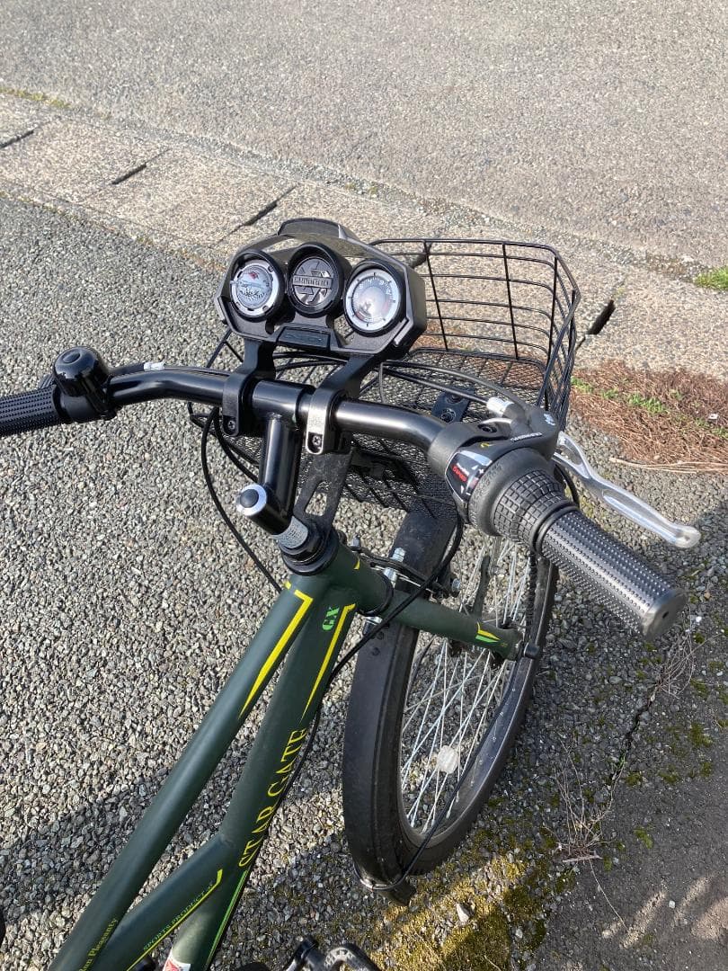 盛岡市引取限定　サカモト　スターゲイト 24 ジュニアサイクル グリーン