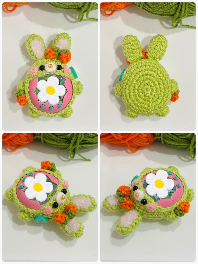 あ*る様 たまごっちパラダイスカバー　161再販①にんじんまみれうさちゃん