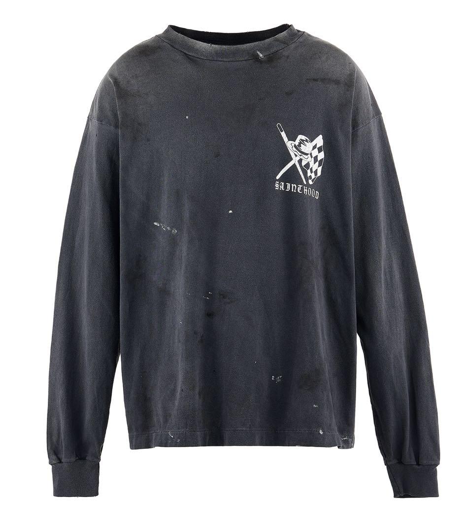 SAINT Mxxxxxx×NEIGHBORHOOD コラボロンT ブラック