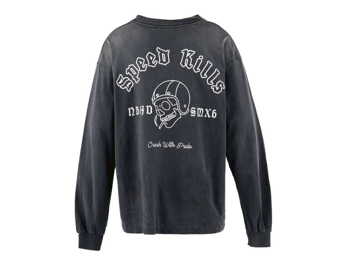 SAINT Mxxxxxx×NEIGHBORHOOD コラボロンT ブラック