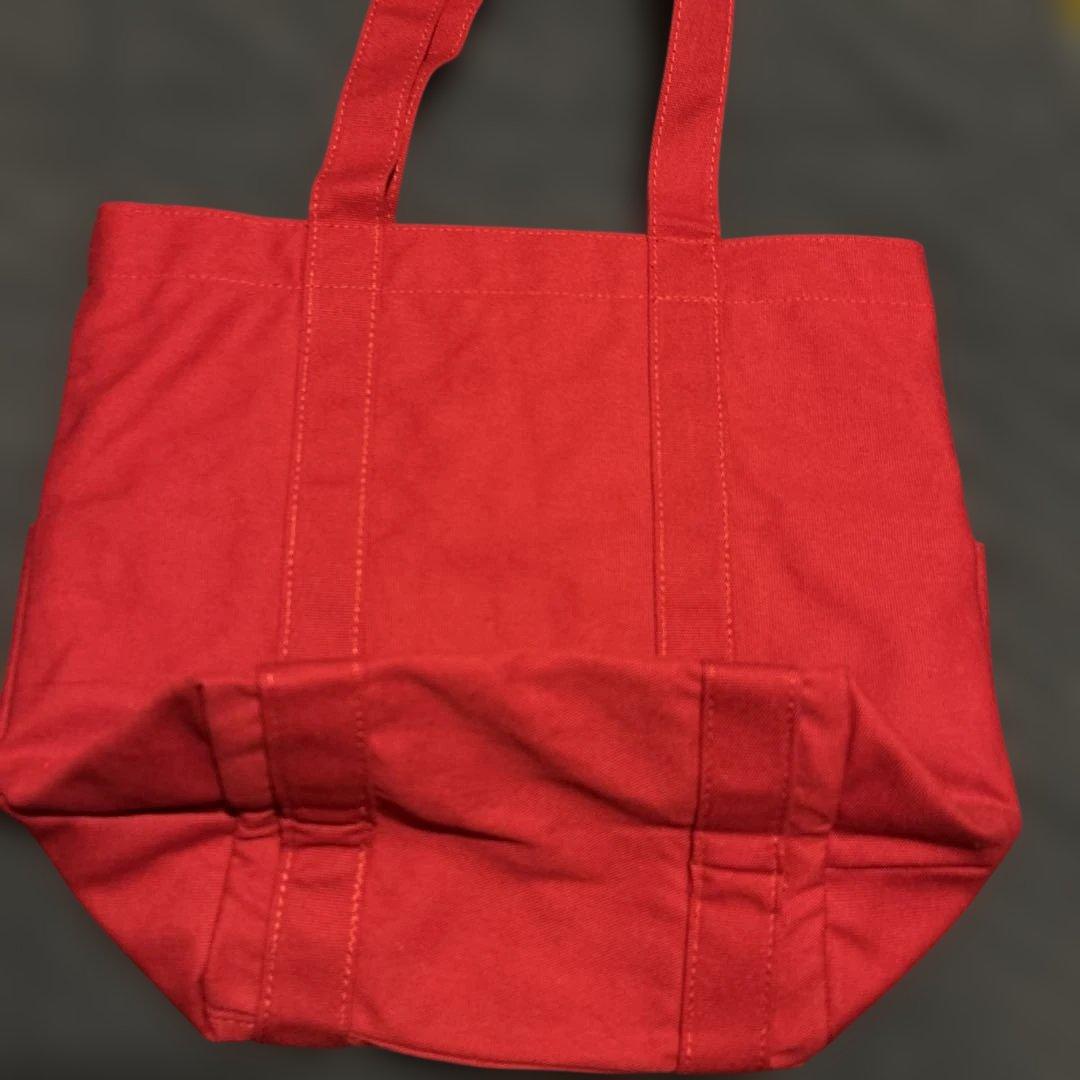 DEAN & DELUCA 赤 トートバッグ　福袋2026