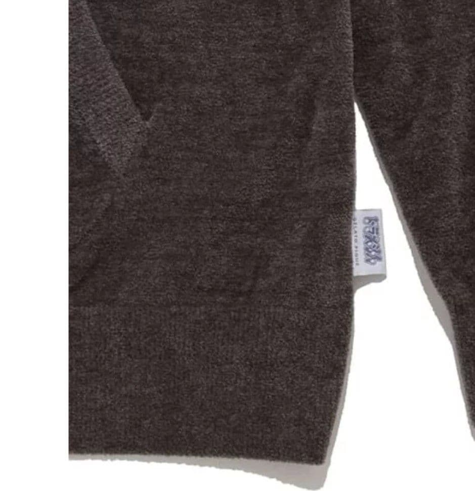 ジェラートピケ　ドラえもん　パーカー　チャコールグレー