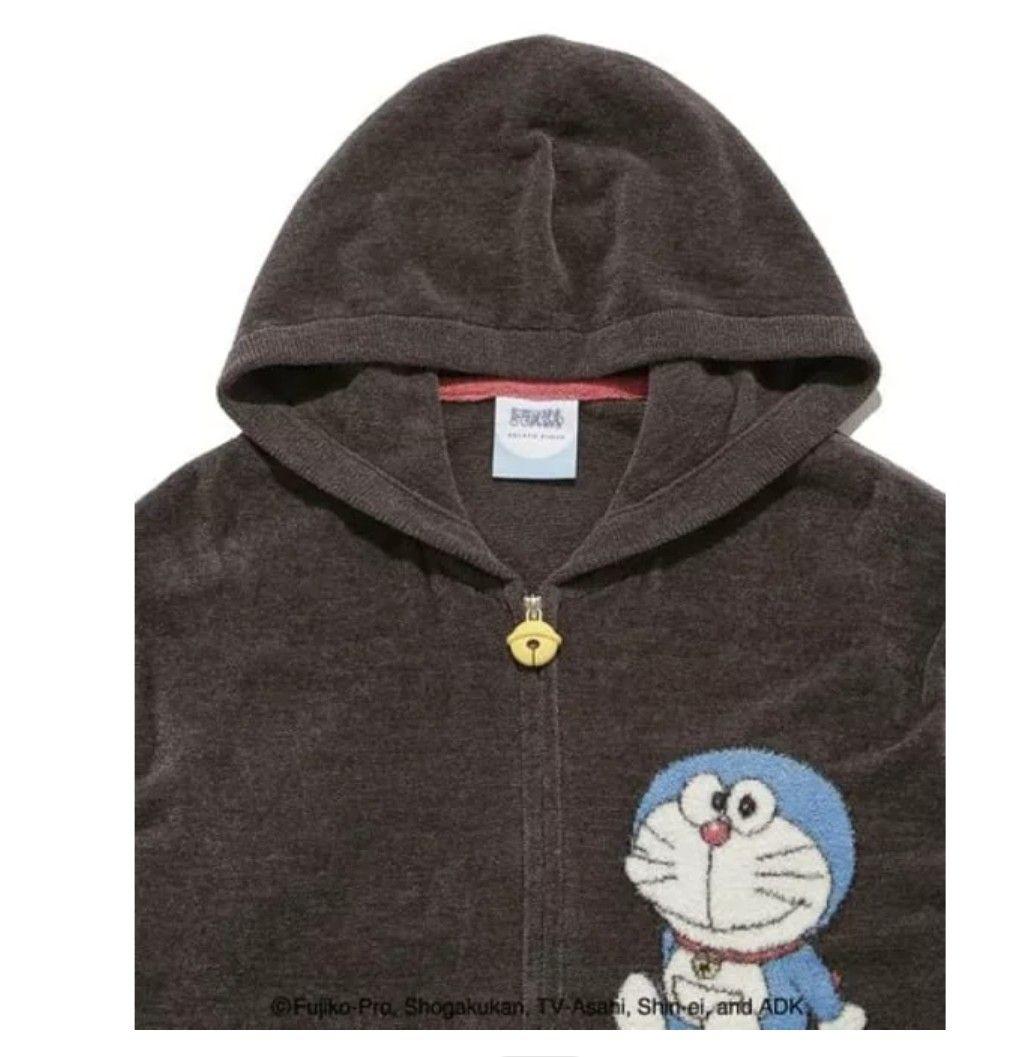 ジェラートピケ　ドラえもん　パーカー　チャコールグレー