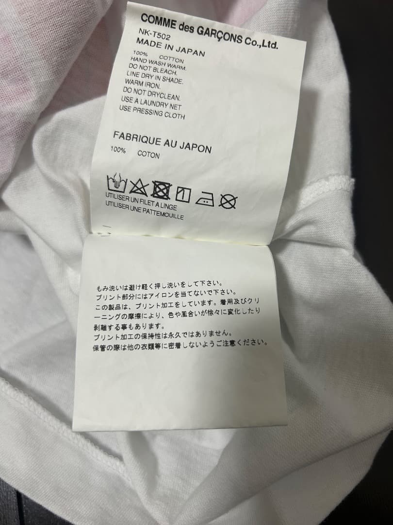 コムデギャルソンガール★レディース★Tシャツ（花柄プリント）