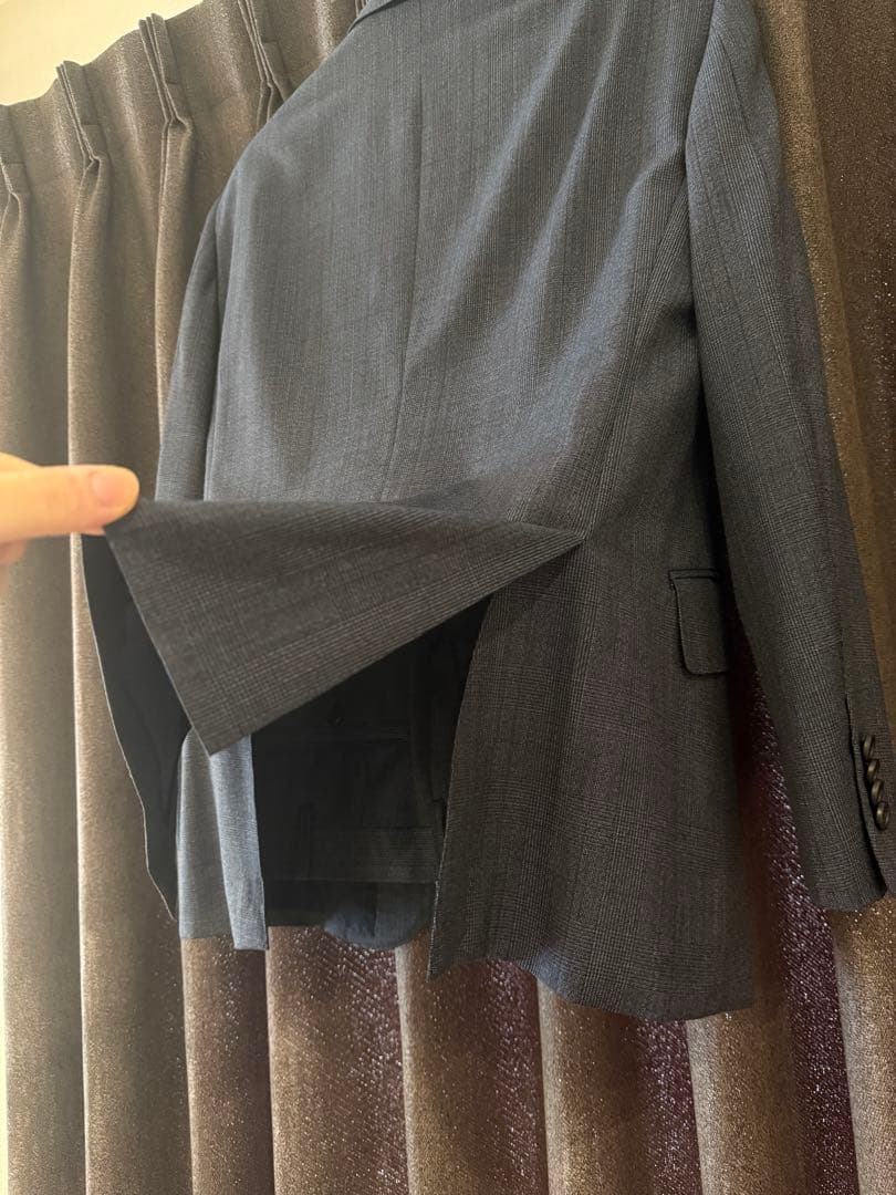 【エルメネジルド・ゼニア】オーダーメンズ スーツ (ツーピースセット)美品