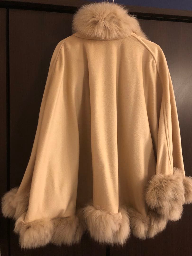 値下げ　☆SAGA FARS サガファーズ☆ ファー　ポンチョ　M〜L