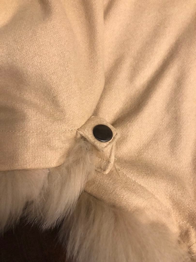 値下げ　☆SAGA FARS サガファーズ☆ ファー　ポンチョ　M〜L