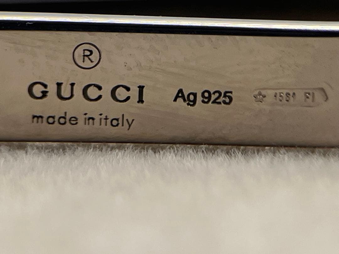 c510 美品　GUCCI グッチ　ディアマンテ　タイピン　ネクタイピン　925