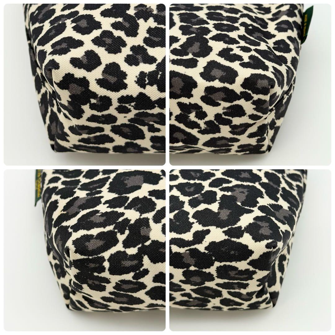 エルベシャプリエ 2884F ナイロンスクエアショルダーバッグ パンサーブラン