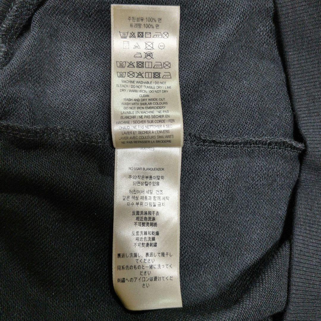 美品 大人気 バーバリー ビッグロゴ スウェット トレーナー 黒