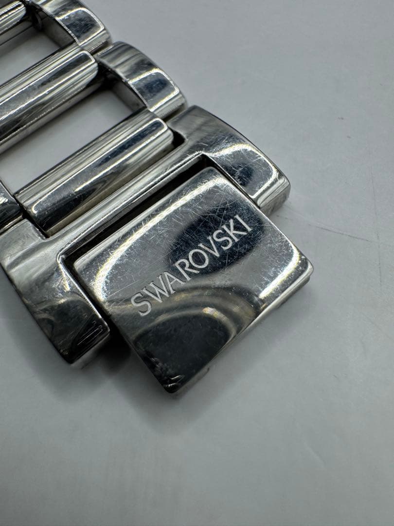Swarovski スワロフスキー 腕時計 バングル スクエア調　時計