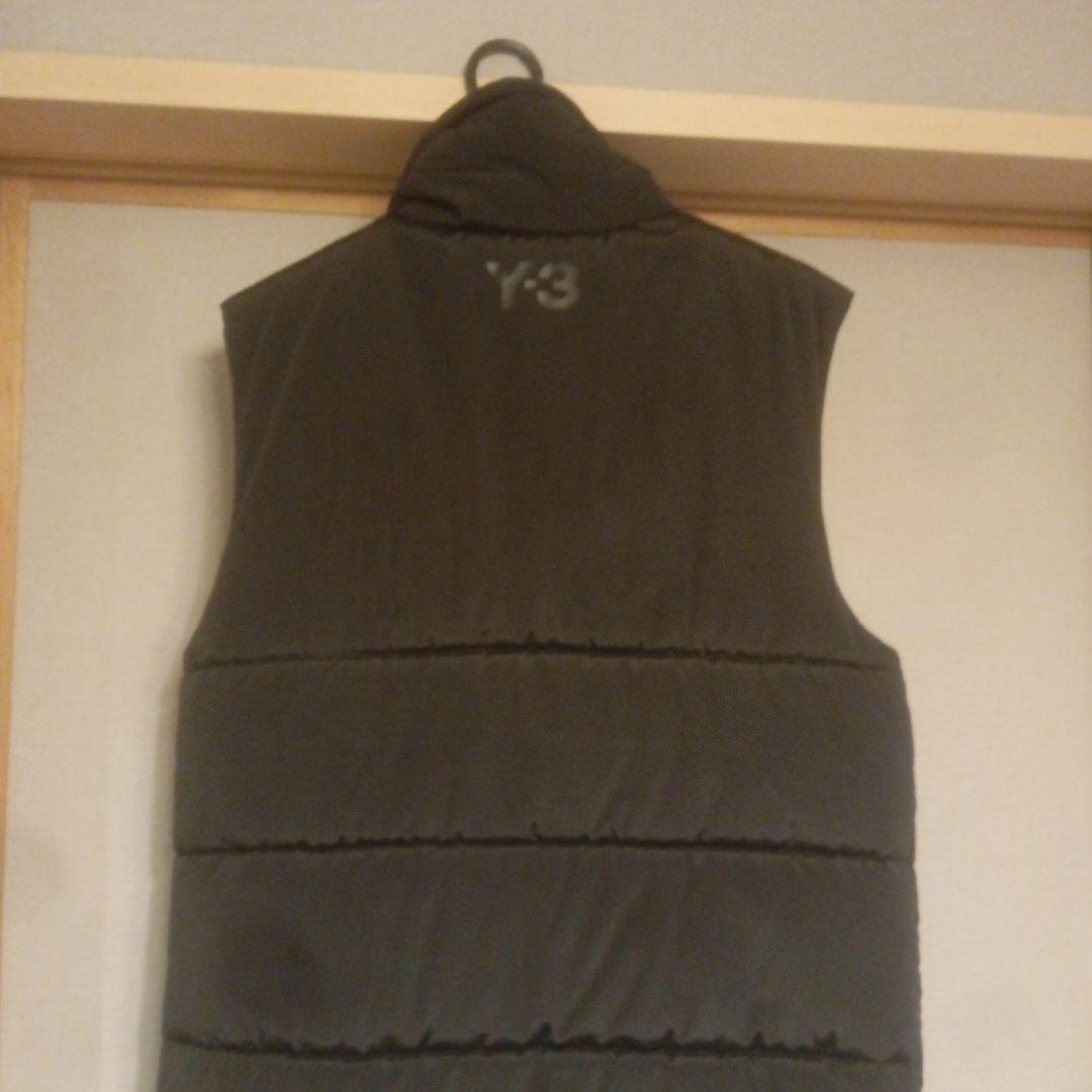 Y-3 ブラック ダウンベスト