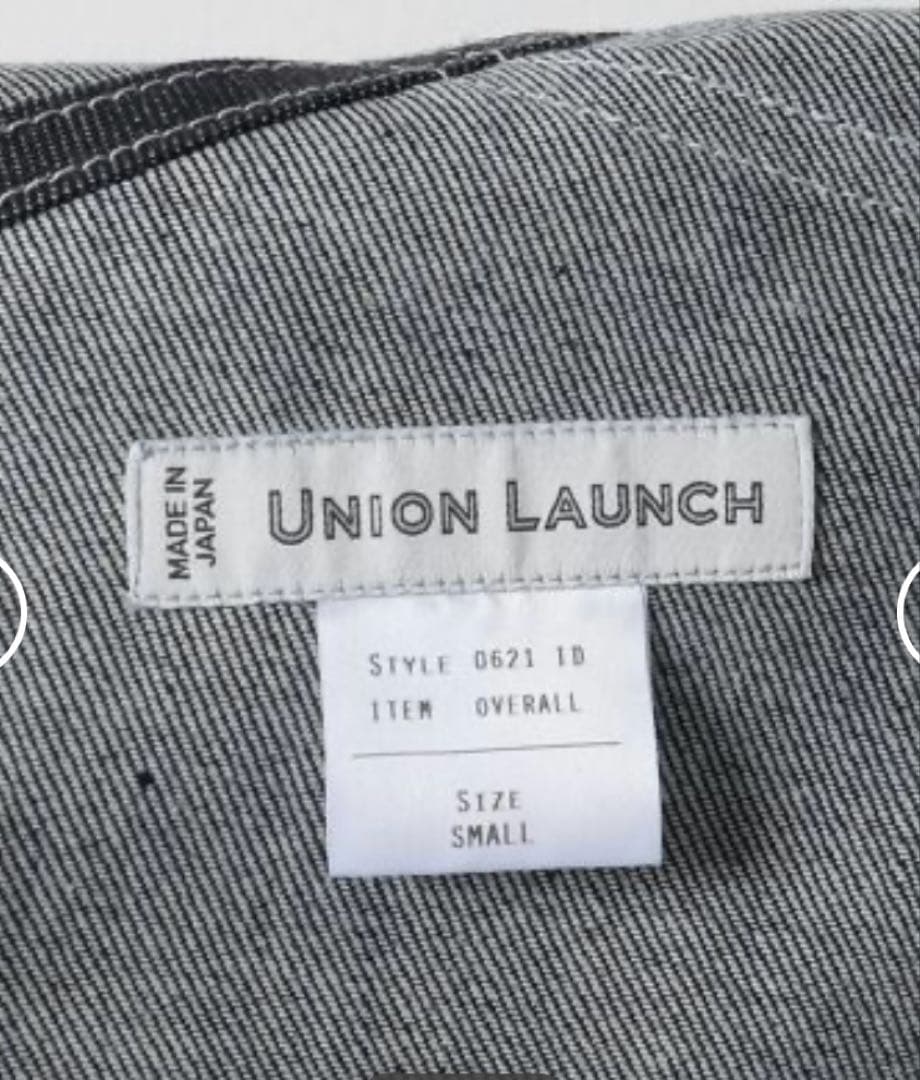 【UNION LAUNCH/ユニオンランチ】スーピマデニムオーバーオール