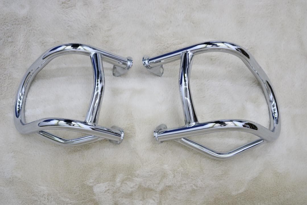 CBR400F エンジンガード メッキ / 左右セット NC17 HONDA