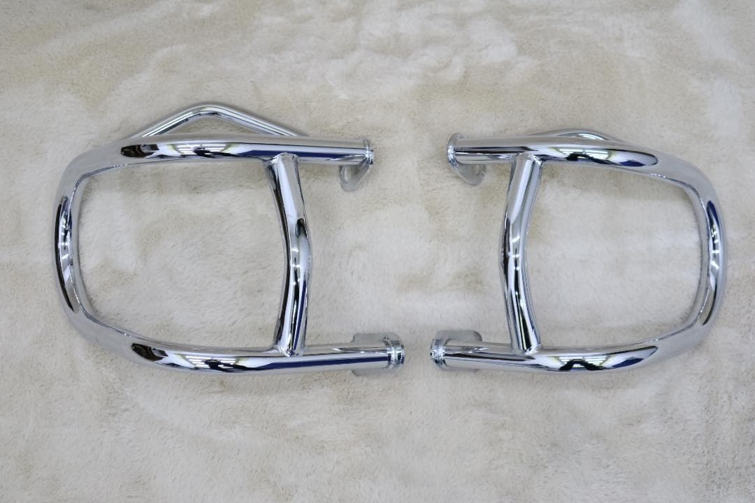 CBR400F エンジンガード メッキ / 左右セット NC17 HONDA