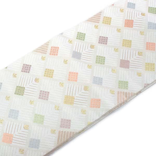 fu-1620 吉永小百合 CM着用 モデル 高級袋帯 全通 唐織 仕立て上がり