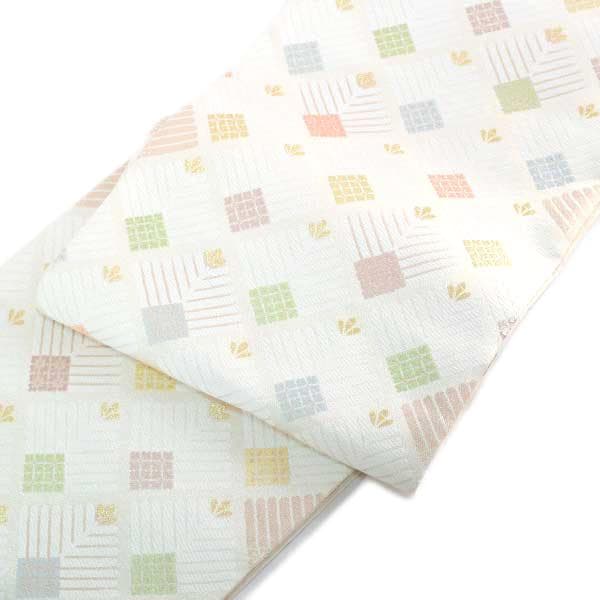 fu-1620 吉永小百合 CM着用 モデル 高級袋帯 全通 唐織 仕立て上がり