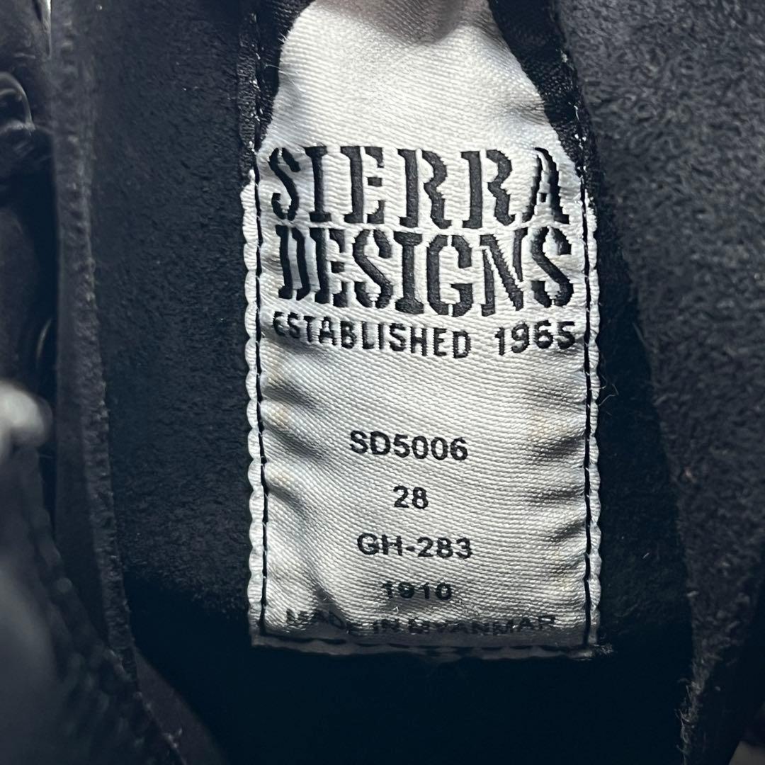 【美品】SIERRA DESIGNS　シエラデザインズ 本革バイカーブーツ