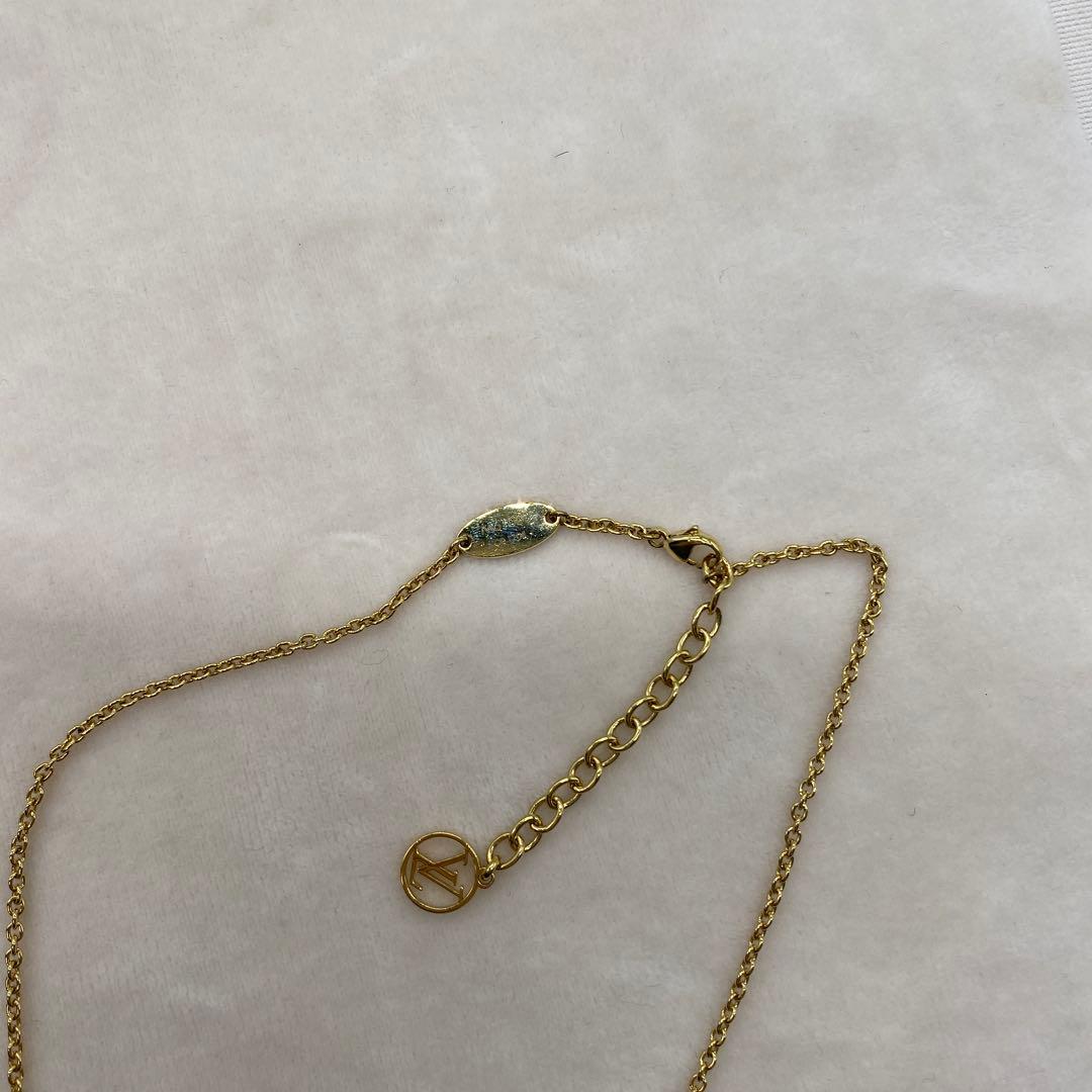 ルイヴィトン ネックレス エセンシャルV M61083 ゴールド LV