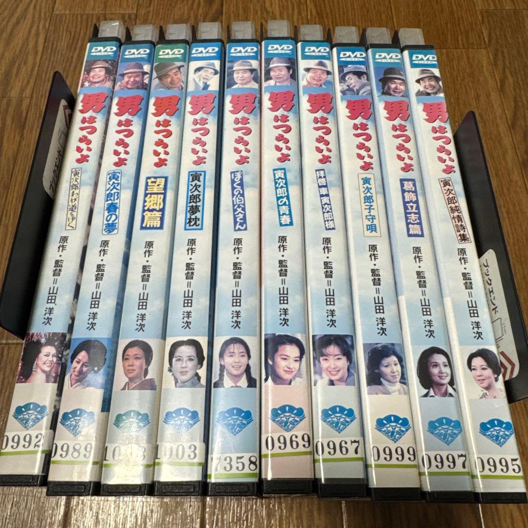 F 【ケース無しで割引】男はつらいよ 10本セット レンタル落ち