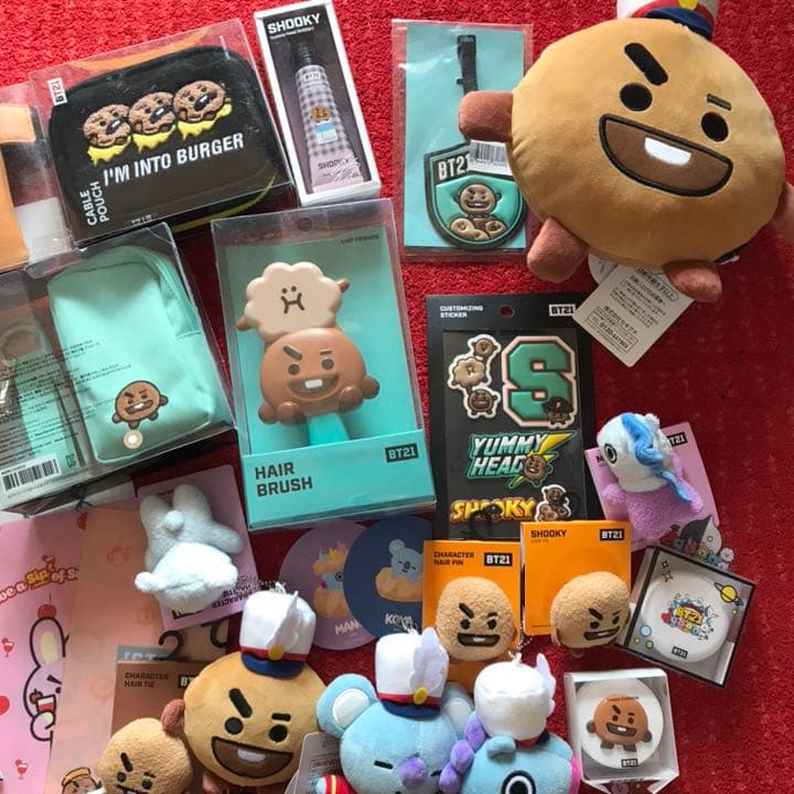 BT21 まとめ売り shooky ショッキー MANG KOYA