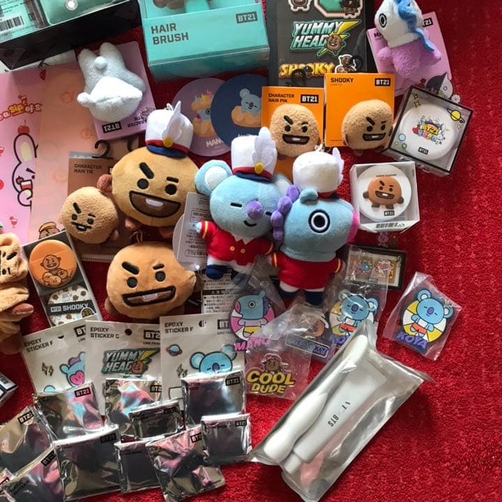 BT21 まとめ売り shooky ショッキー MANG KOYA