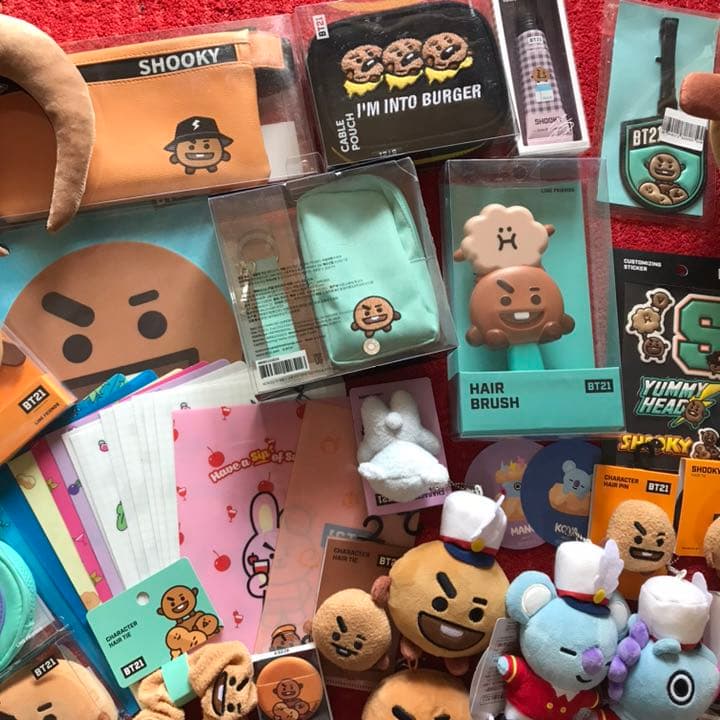 BT21 まとめ売り shooky ショッキー MANG KOYA