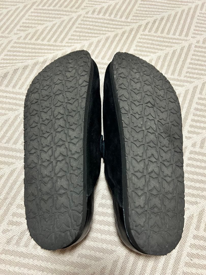 d*3様 Needles 黒 スエード クロッグサンダル サイズ9(最終値下げ)