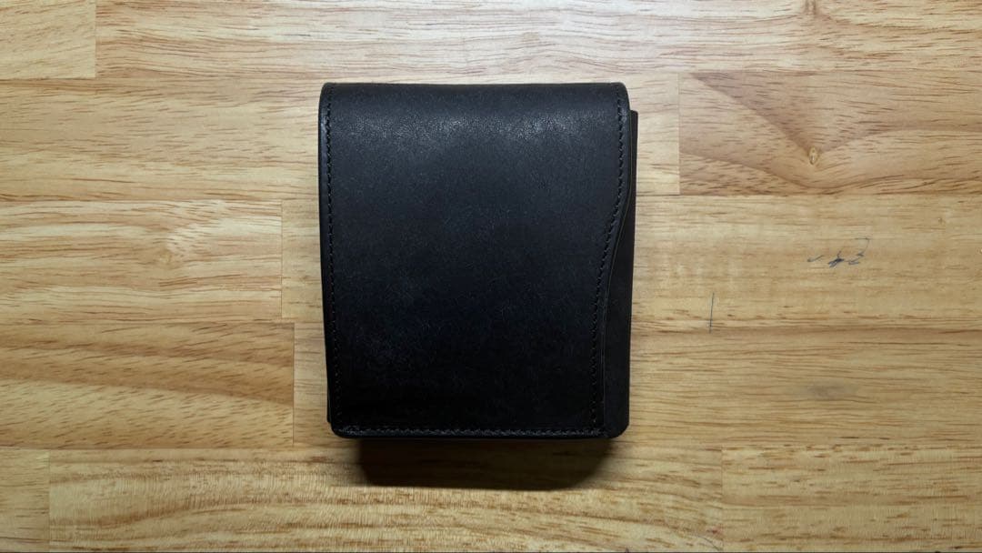 （未使用）池之端銀革店 Cramp プエブロ ギャルソンスリムウォレット