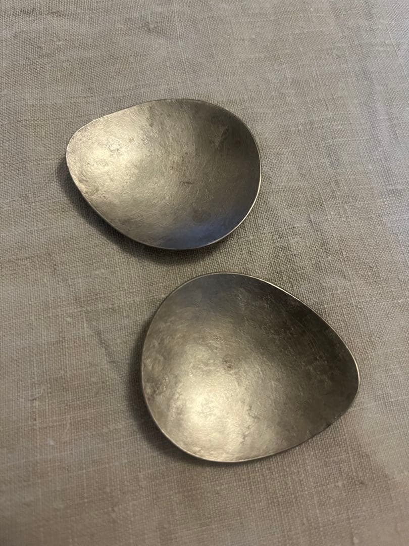 坂野友紀 しずく豆皿2枚セット