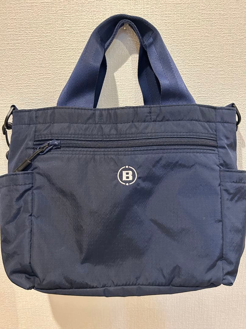 BRIEFING ネイビー トートバッグ ラウンドバッグ