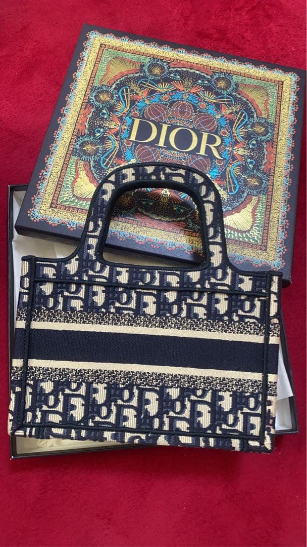CHRISTIAN DIOR ブックトート　ミニ