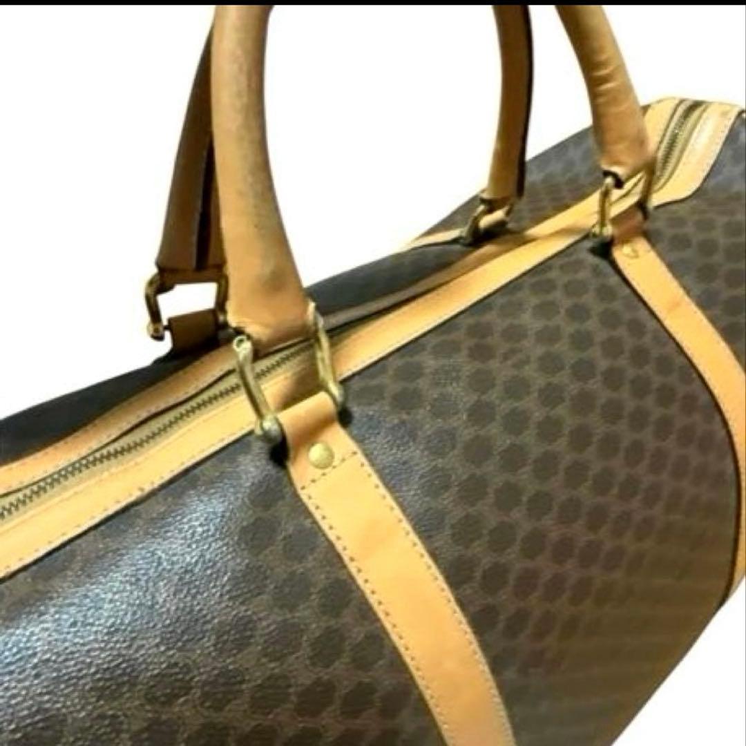 南京錠つき★オールド セリーヌヴィンテ ージ大型 ブラゾンマカダム 旧型レア