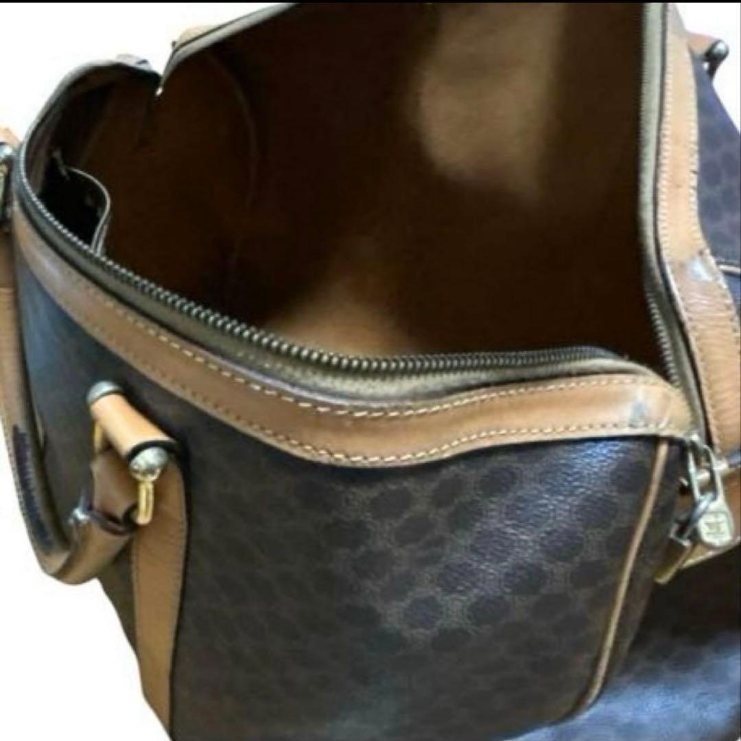 南京錠つき★オールド セリーヌヴィンテ ージ大型 ブラゾンマカダム 旧型レア