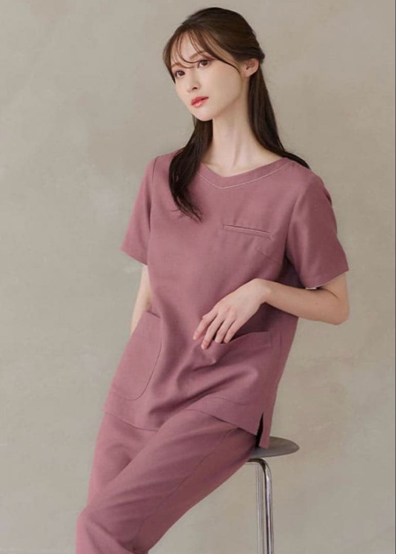 Mayuka Nomi×Classico・スクラブトップス