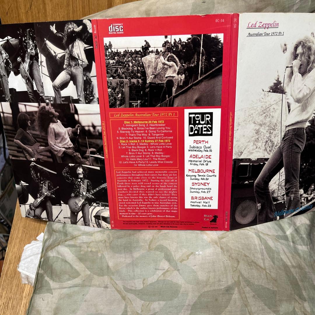 Led Zeppelin レッド・ツェッペリン Australia 1972