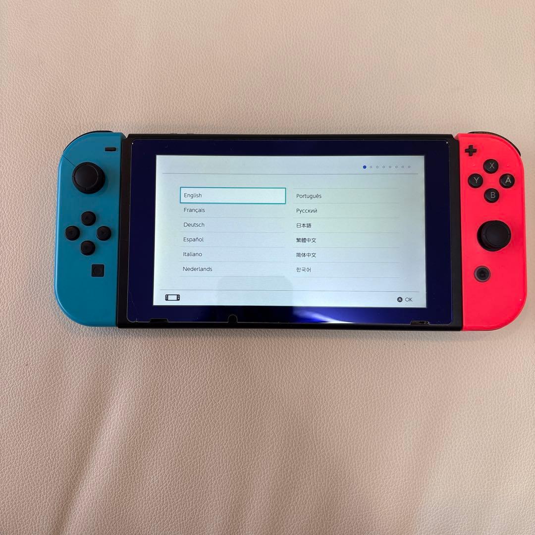 Nintendo Switch 本体 ネオンブルー/レッド