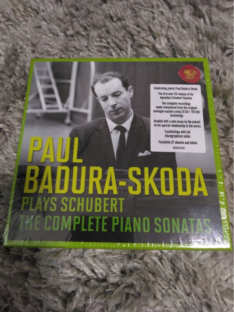 [未開封品］パドゥラ・スコダ/シューベルト:ピアノソナタ全集