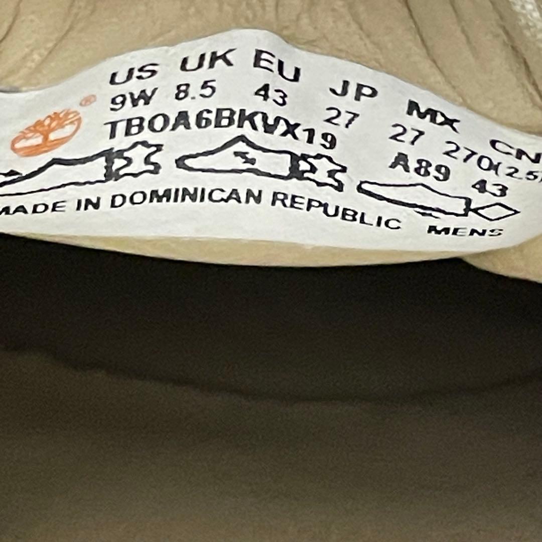 【新品】27cm nonnative 別注 ティンバーランド 3eye モカシン